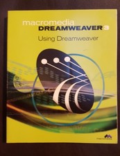 Macromedia Dreamweaver 3: Using Dreamweaver Paperback 1999 1st Ed