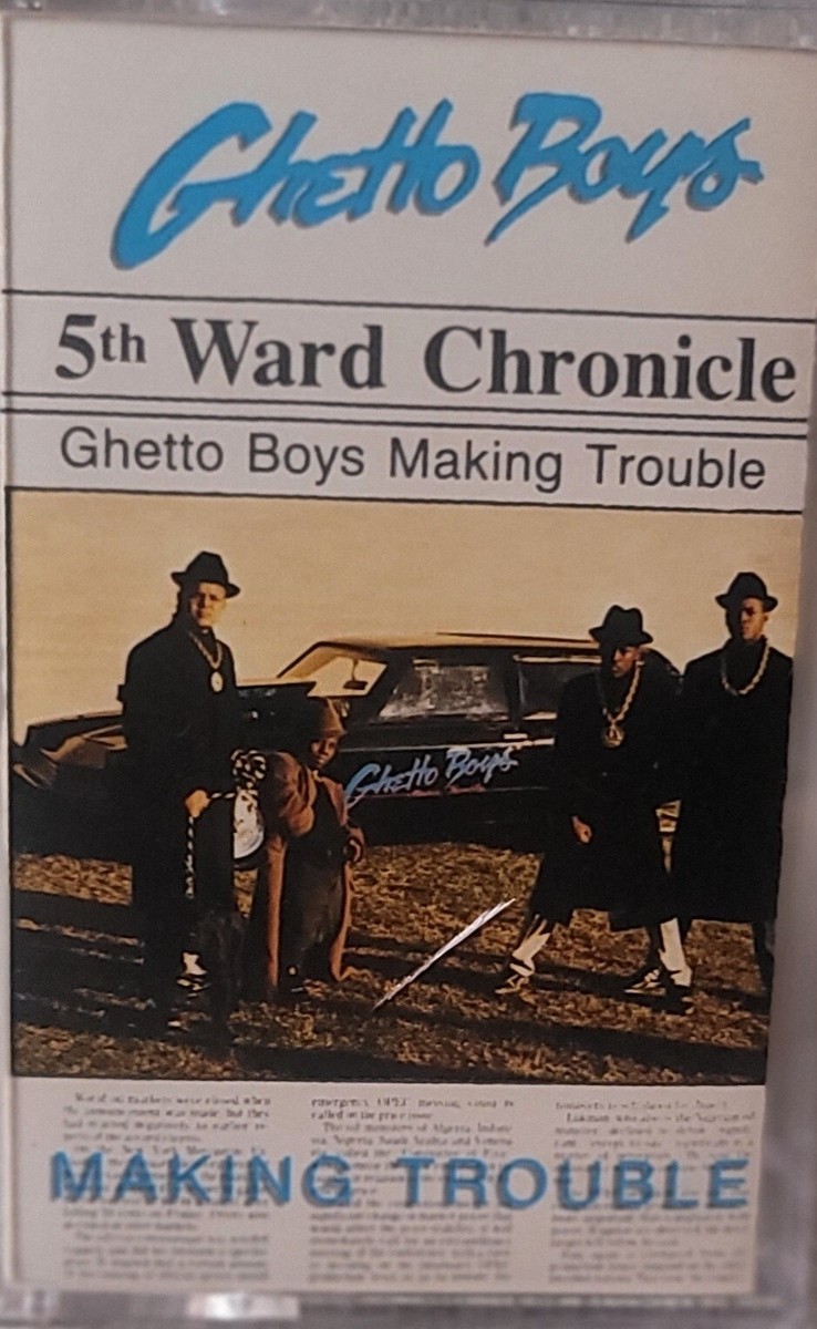 Ghetto Boys Making Trouble Cassette Rap Alot Records 1988 | eBay