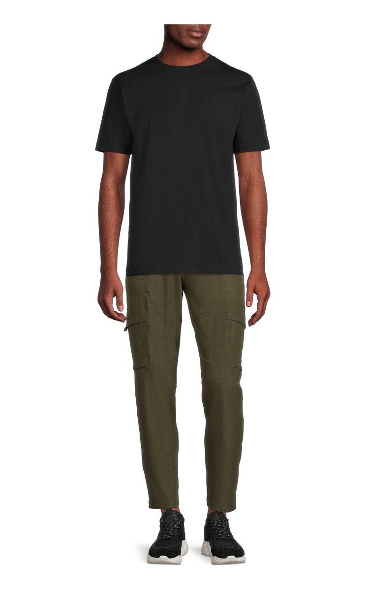 RUSSELL Men's Size 3XL Woven Stretch Cargo Pants Drawstring