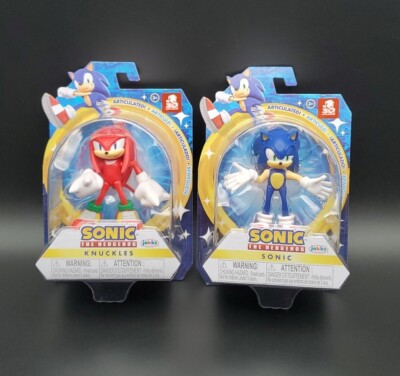 Sonic the Hedgehog 30th Anniversary 2.5 Inch Mini Figure And Knuckles Lot Of 2