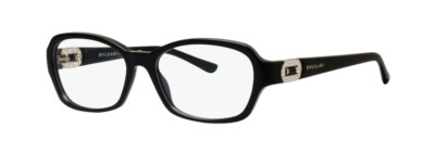 *NEW AUTHENTIC* BVLGARI BV4071B 501 BLACK EYEGLASS FRAME, SIZE 53mm