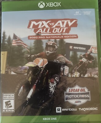 MX VS ATV ALL OUT 2020 PRO NATIONALS EDITION XBOX ONE BRAND NEW