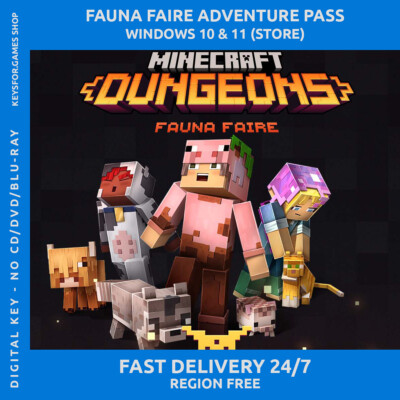 Minecraft Dungeons: Fest der Fauna / Fauna Faire Pass DLC | PC Windows
