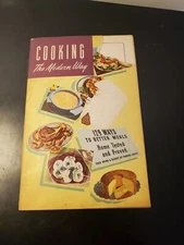VINTAGE "COOKING THE MODERN WAY" 1948 Planters Edible Oil Company