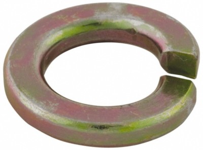 125 Pack Steel Split Lock Washers, 0.506'' Min ID x 0.737'' Max OD x 0.172'' Thick