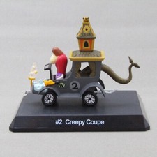 Wacky Races n.2 Creepy Coupe Konami Minifigure Hanna Barbera In Magazzino