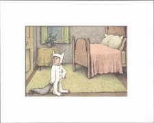 8X10" Matted Print Art Picture: Where the Wild Things Are, Maurice Sendak