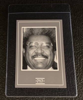 Don King Rookie Card 1991 Face To Face Guessing Game Canada Boxing Promoter Rare