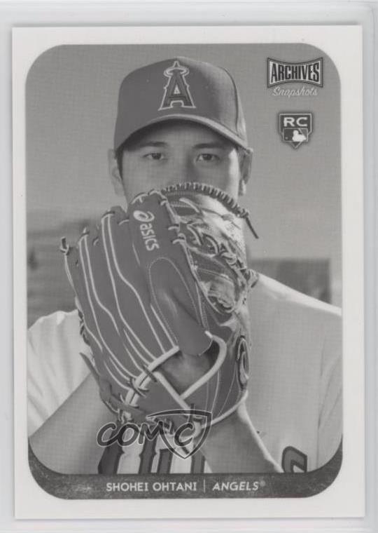 2018 Topps Archives Snapshots Black & White Shohei Ohtani #AS-SO Rookie RC