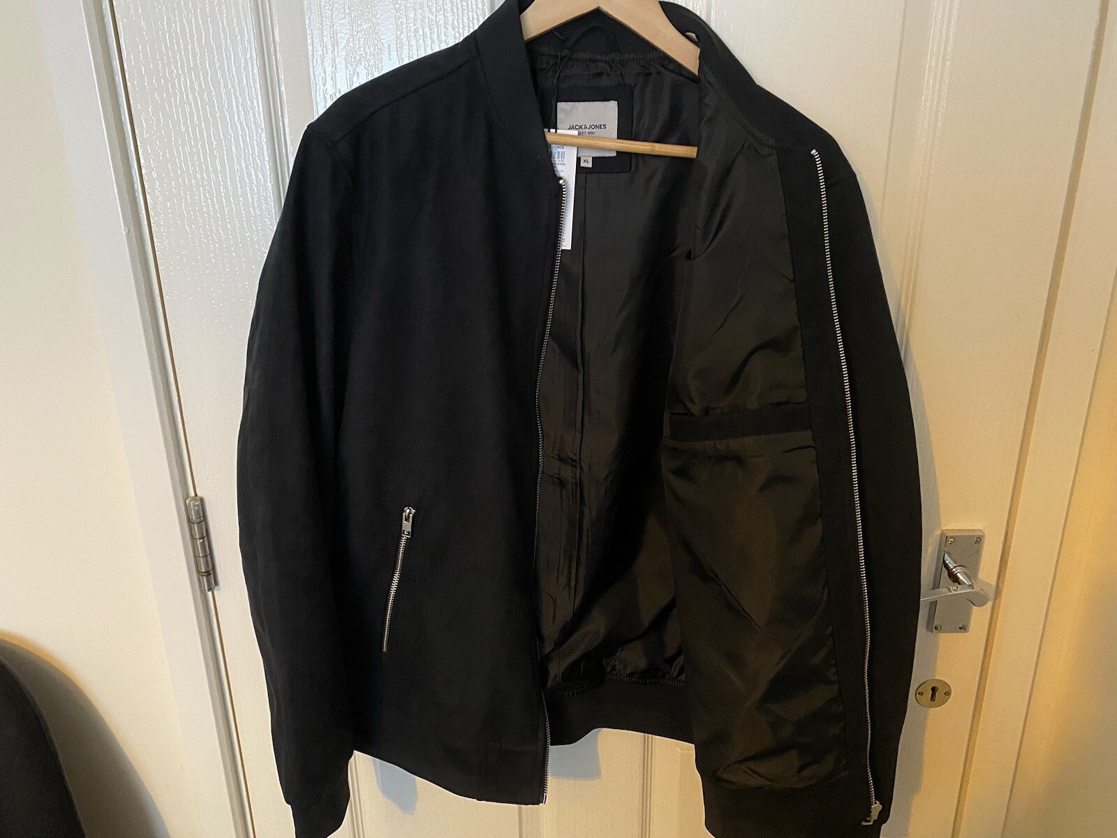 Mens Bomber Jacket XL rrp £65 Jack & Jones image 3