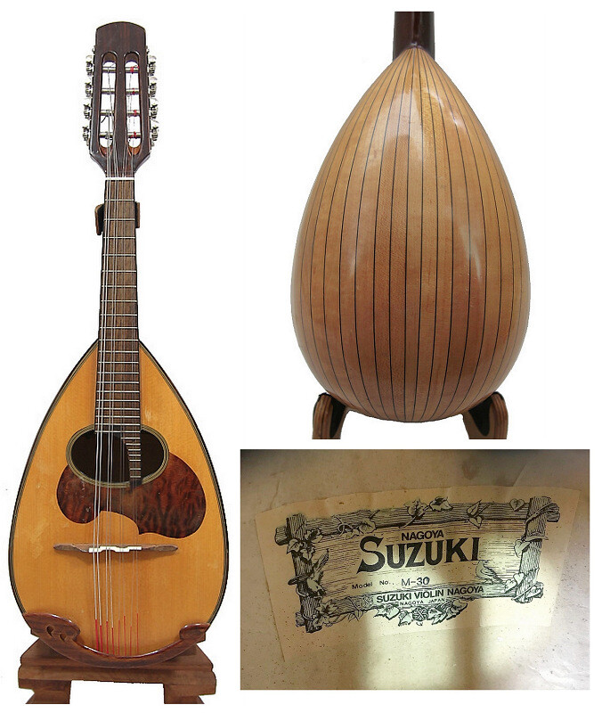 ☆希少☆SUZUKI VIOLIN マンドリン No.M-230 NAGOYA JAPAN 1974