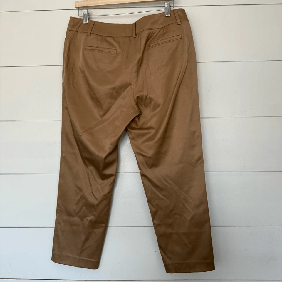 Zac & Rachel Women’s 12P Tan Khaki Chino Pants Office Core Career Work - Image 3 of 4
