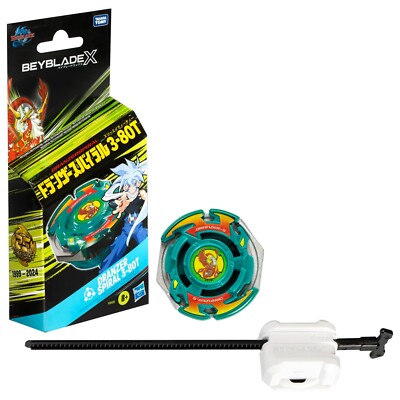 Beyblade X Dranzer Spiral 3-80T Anniversary X-Over Kreisel und Starter