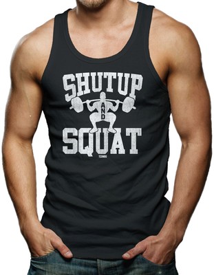 camiseta shut up and squat