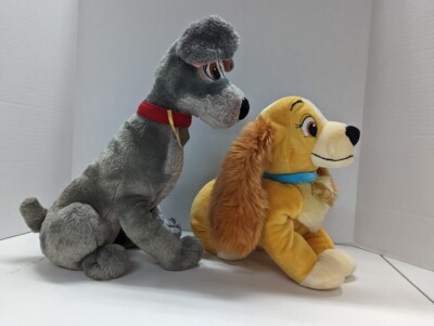 Lady and the Tramp ぬいぐるみセット Disney Lady and the Tramp - Spaghetti Kiss Interactive Plush