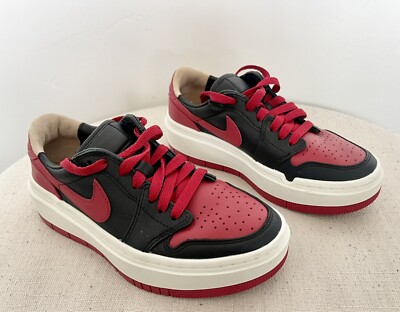 NIKE WMNS AIR JORDAN 1 ELEVATE LOW SE  BRED   NEW DQ1823-006 US WMNS SZ 5