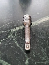 Snap-On Tools USA NEW 3/8" Drive 3" Length Knurled Chrome Socket Extension FXK3