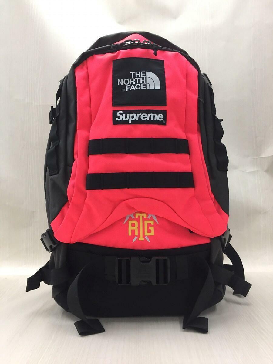 Supreme x THE NORTH FACE RTG Backpack Pink x Black Nylon 2020ss New JAPAN