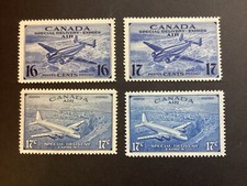 ICOLLECTZONE Canada C1-9 F/VF NH  C7 is LH