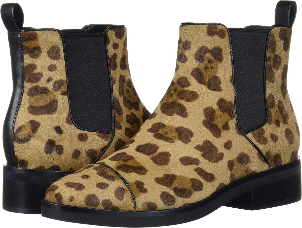 Cole Haan Mara Grand Chelsea Boot Ocelot Print Women Sz B NEW