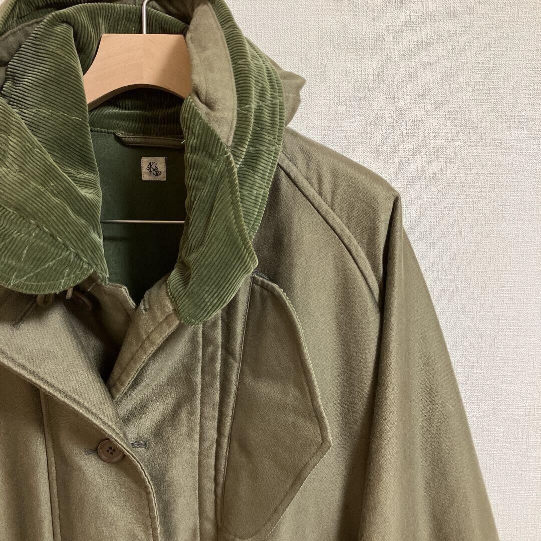 Men's KAPTAIN SUNSHINE Cold Weather Military Coat Green Size Men's KAPTAIN SUNSHINE Cold Weather Military Coat Green Size