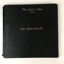 Vintage Photo Mounts & Albums ( Mat Seletor Kit )