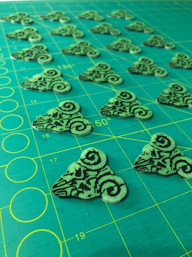 The Pick of Destiny - Glow-in-the-dark 3D printed guitar pick - Durable PLA - Bild 4 von 4