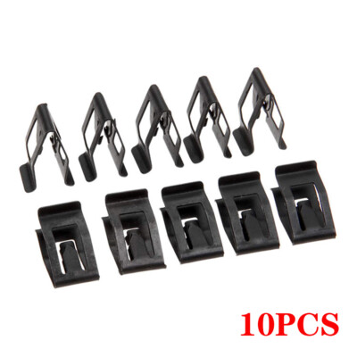 10Pcs Car Interior Console Dash Dashboard Trim Metal Retainer