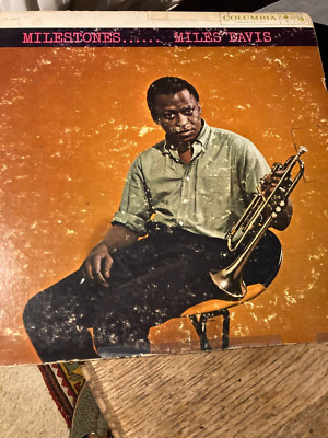 MILES DAVIS 'Milestones' VINYL LP COLUMBIA (CL 1193) US 1958 6-EYE