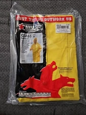 River City Garments Classic Style 49" Pvc High Vis Raincoat- Medium