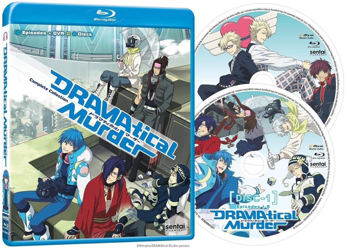Dramatical Murder: Complete Collection Blu-ray 2-Disc Sentai Dramatical Murder: Complete Collection Blu-ray 2-Disc Sentai