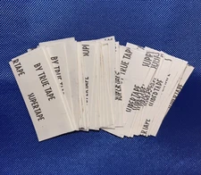 SUPERTAPE MINI STRAIGHT HAIRPIECE TAPE 108 PIECES ~ LACE FRONT WIGS.