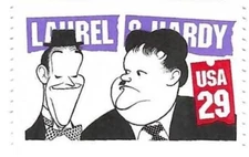 STAMP US SCOTT 2562 "American Comedians-Laurel & Hardy" 29 CENT 1991 MNH