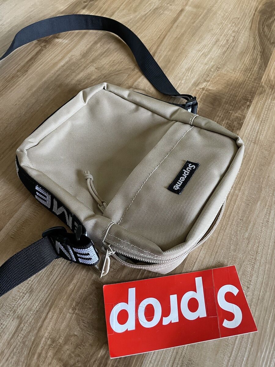 Supreme Shoulder Bag SS18 Tan AUTHENTIC (great Condition) | eBay Supreme Shoulder Bag SS18 Tan AUTHENTIC (great Condition) | eBay