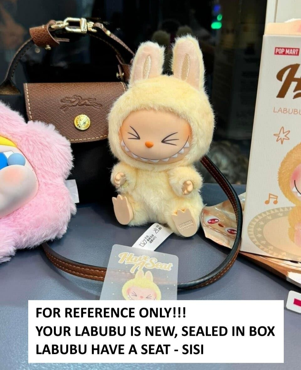POP MART Have A Seat LABUBU Sisi キーホルダー POP MART Labubu The Monsters Have A Seat Plush Doll Series
