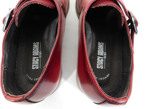 bovenste schoenen leer Adams Zeer Condit 7m goede geheugenschuim Heren Stacy rood wxOAXPZq