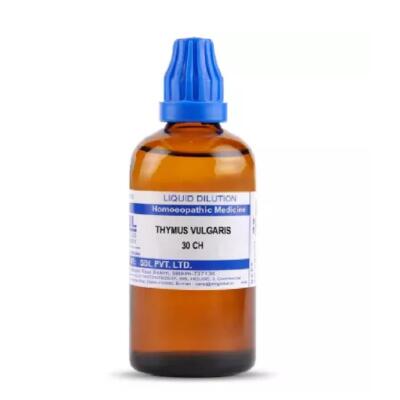 SBL Homeopathic Thymus Vulgaris  (30 ML / 100 ML) (Select Potency)