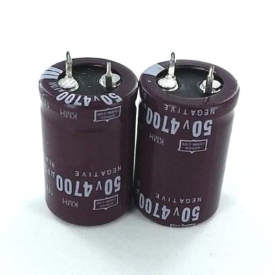 4700uF 50V (2x) Electrolytic Capacitors 50V 4700uF Volume 22x35 mm 