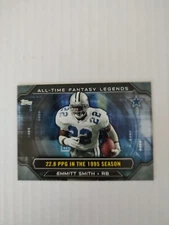 2015 Topps All-Time Fantasy Legends Emmitt Smith #ATFL-ES HOF (PWE)(03)