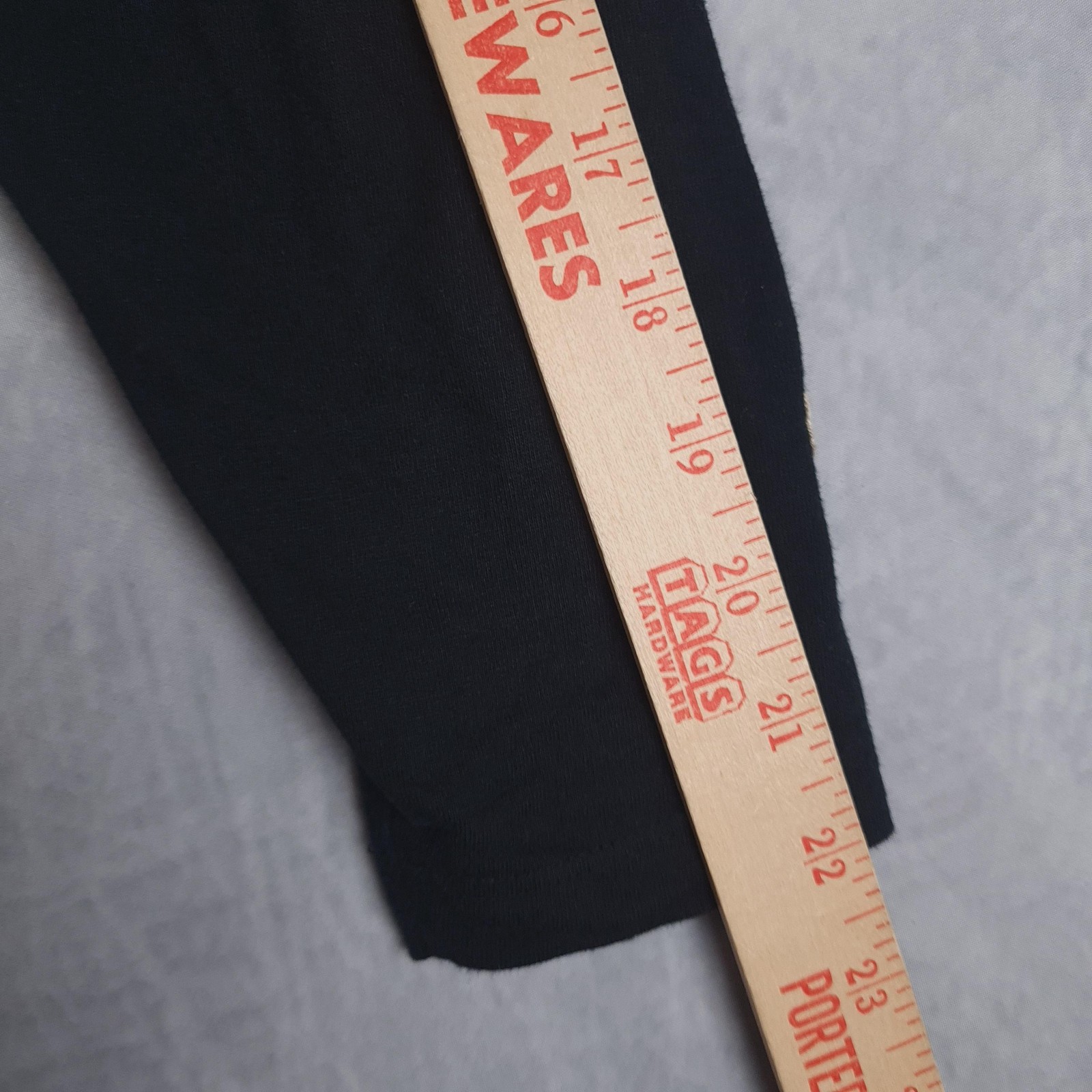 Michael Simon Lite Cardigan Womens Medium Black Flip Flop Embroidered Cotton