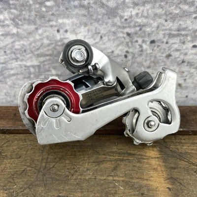 Vintage Shimano XTR RD-M900 MTB Rear Derailleur 8-Speed Red Medium