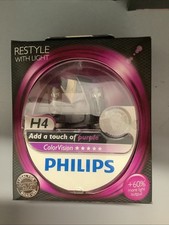 Philips H4 Color Vision Touch Of Color Purple Philips H4 Color Vision Touch Of Color Purple