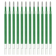 Gel Pen Refills, 12 Pcs 0.8mm Medium Point Glitter Coloring Gel Ink Pen Repla...