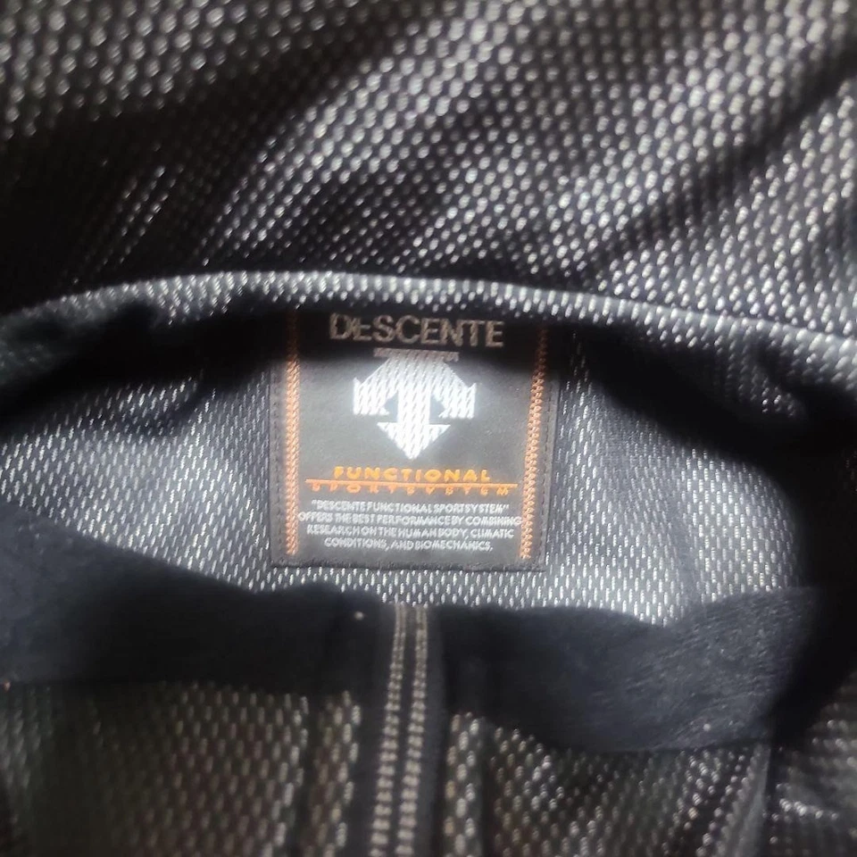 Bakuryuu Sentai Abaranger DELUX- Team Nylon Bomber Jacket DESCENTE Size L JPN - Image 3 of 4