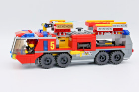 LEGO City set 60061 Airport Fire Truck with Minifigures & Instructions