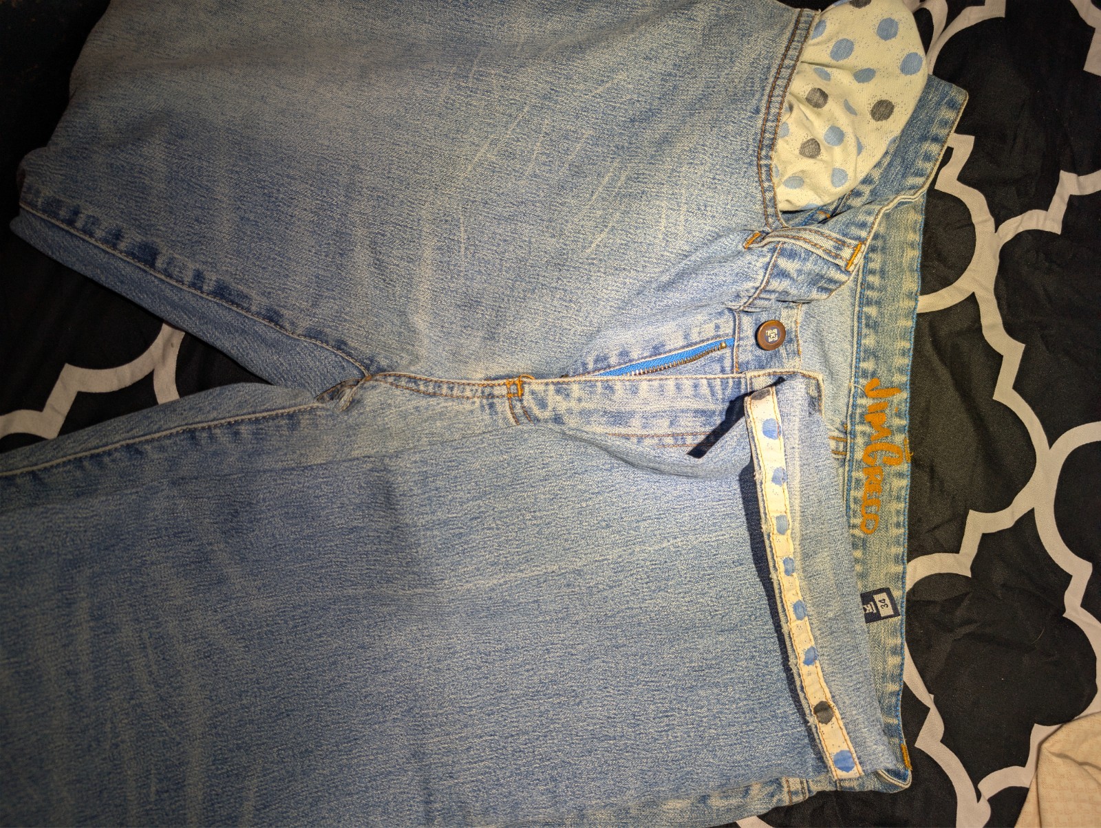 Men's vintage skateboard jeans