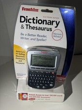Franklin Merriam-Webster's Electronic Dictionary  Thesaurus MWD-1470 NEW SEALED