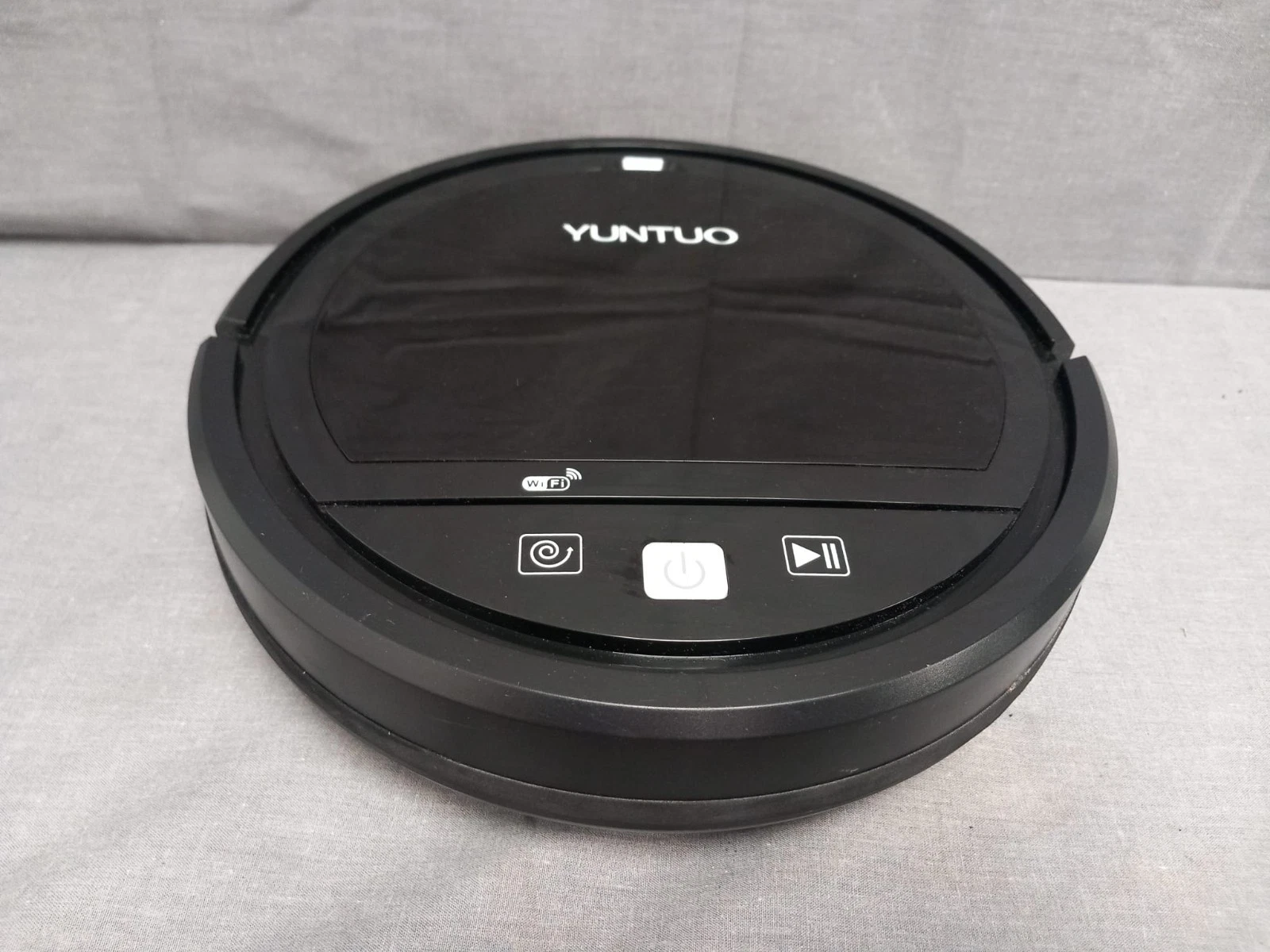 YUNTUO Robotic Vacuum Cleaner, Wi-Fi Connected Robot Vacuum PARTS ONLY UNTESTED