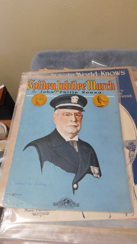 1928 John Phillip Sousa!  Golden Jubilee March