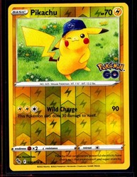 Pikachu 028/078 Pokémon GO Reverse Holo